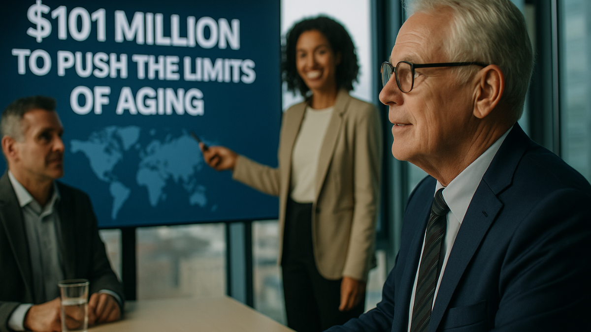 You are currently viewing Une nouvelle ère pour la longévité :                                 101 millions pour repousser les limites de l’âge